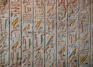 reading hieroglyphics